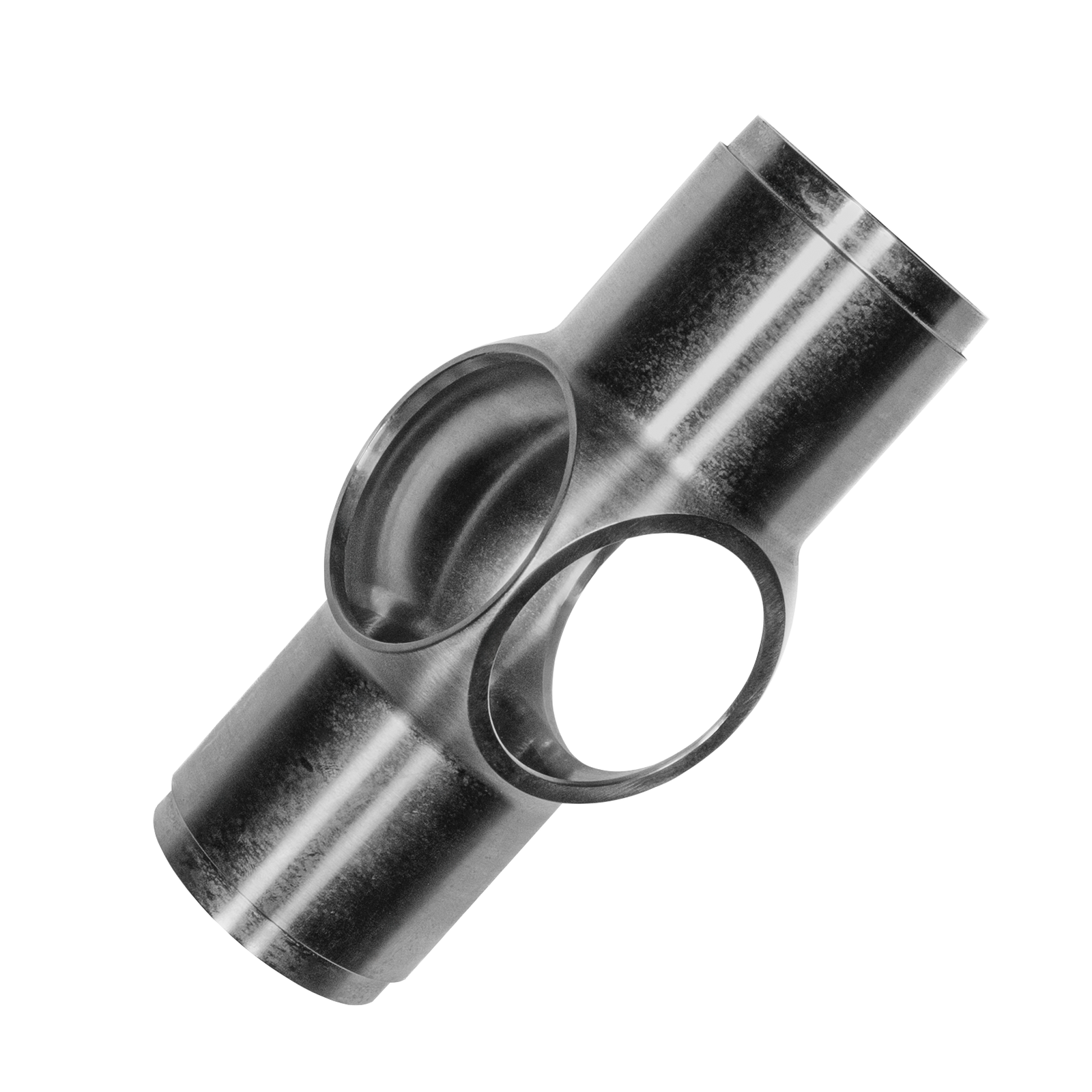 CNC-Leistungen: Präzises CNC-Frästeil mit ovalen Innenkonturen